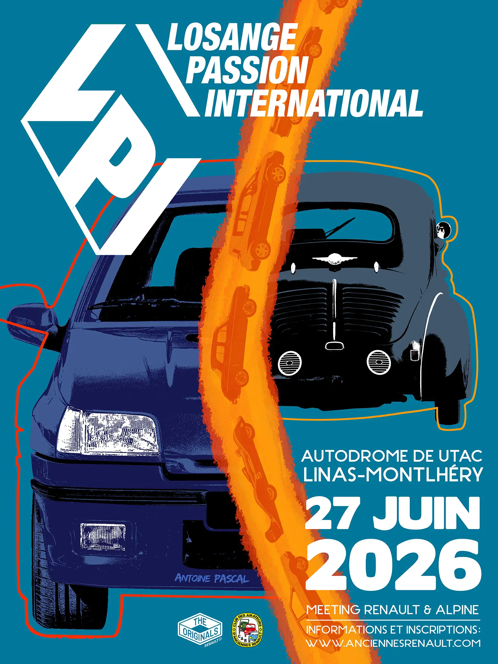 INSCRIVEZ-VOUS pour ce nouveau rendez-vous incontournable des passionnés de Renault et Alpine
